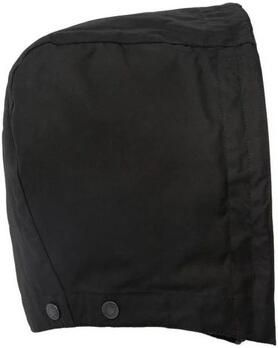 Barbour Casual Zwarte Hoodie met Knopen Black Dames