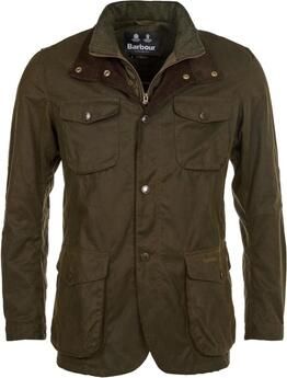Barbour Mantel Ogston Waxed Cotton Jacket Olive