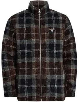 Barbour Regular fit fleecejack met opstaande kraag model 'TARTAN'