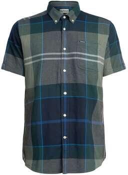 Barbour Overhemd Korte Mouw Douglas getailleerd overhemd met korte mouwen