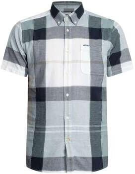 Barbour Overhemd Korte Mouw Douglas getailleerd overhemd met korte mouwen