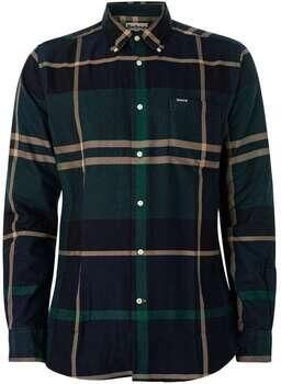 Barbour Overhemd Lange Mouw Dunoon op maat gemaakt tartan overhemd