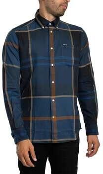 Barbour Overhemd Lange Mouw Dunoon op maat gemaakt tartan overhemd