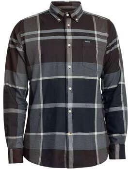 Barbour Overhemd Lange Mouw Dunoon op maat gemaakt tartan overhemd