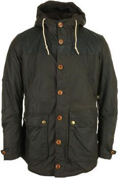 Barbour Eigentijdse getailleerde gewaxte katoenen parka Green Heren - Foto 5