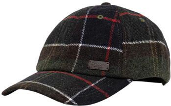 Barbour Tartan sportpet met gebogen klep Green Heren