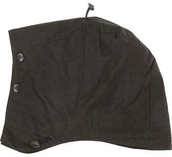 Barbour Pet Waxed Storm Capuchon Olijfgroen