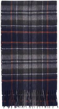 Barbour Geruite sjaal in marineblauw gember Blue Heren - Foto 3