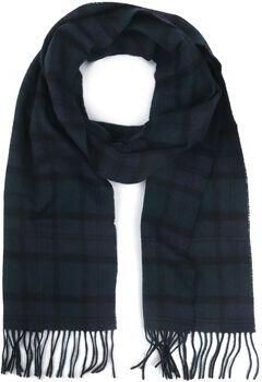 Barbour Multicolor Geruite Tartan Lamswollen Sjaal Zwart Heren - Foto 2