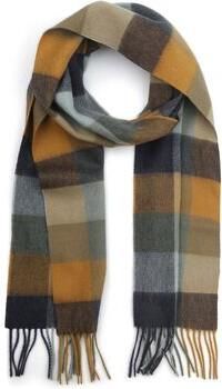 Barbour Sjaal Tattersall Blauw Beige