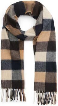 Barbour Heren Tattersall Wollen Sjaal Beige Heren - Foto 2