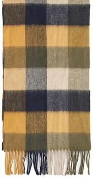 Barbour Heren Tattersall Wollen Sjaal Beige Heren - Foto 3