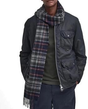 Barbour Geruite sjaal in marineblauw gember Blue Heren - Foto 2