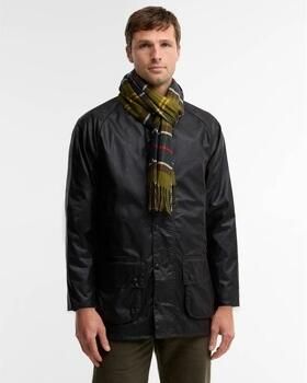 Barbour Groene Sjaal met Franjes Green Unisex