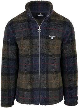 Barbour Fleece Jack Fleecejack met Schotse ruit