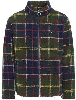 Barbour Regular fit fleecejack met opstaande kraag model 'TARTAN'