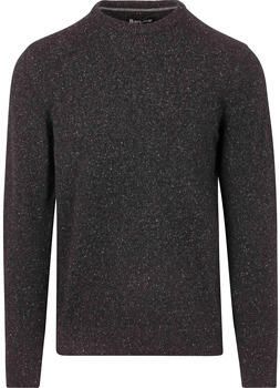 Barbour Sweater Trui Lamswol Zwart