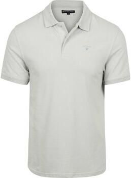 Barbour T-shirt Pique Polo Haze Blauw