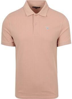 Barbour T-shirt Pique Polo Lichtroze