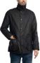 Barbour Stijlvolle gewaxte jas met kraag Black Heren - Thumbnail 3