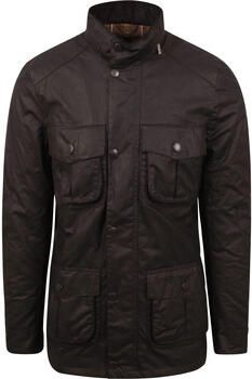 Barbour Trainingsjack Waxjas Corbridge Rustic Bruin
