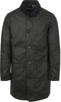 Barbour Regular fit gewaxt jack van puur katoen model 'MAC'