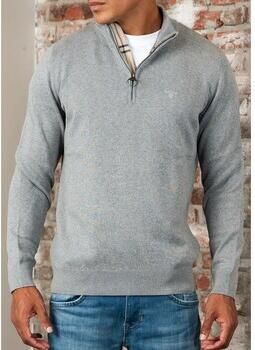 Barbour Trui Cotton half zip knitted jumper