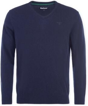 Barbour Trui Essential V-Neck Jumper Navy
