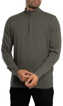 Barbour Trui Katoenen breisel met halve rits