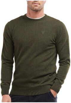 Barbour Essential Lambswool Crewneck Sweater Blauw Heren