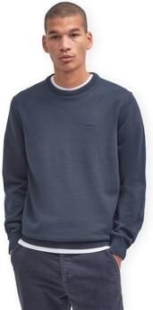 Barbour Trui Pima Cotton Crew Neck Jumper Classic Navy