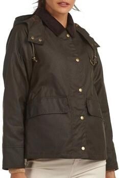 Barbour Waxjas met Afneembare Capuchon voor Dames Green Dames - Foto 2
