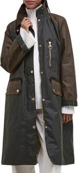 Barbour Regular fit lange functionele jas van puur katoen model 'EVETTE'