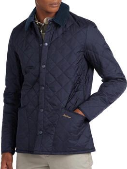 Barbour Moderne gewatteerde jas met geribbelde kraag en drukknoopsluiting Blauw Heren - Foto 5