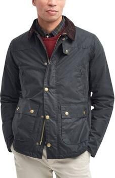 Barbour Lange Herenjas in Sage met Gewatteerde Voering en Patchdetails Groen Heren - Foto 6