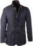 Barbour Gewatteerde Lutz Gewatteerde Jas in Marineblauw Blue Heren - Thumbnail 1