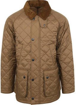Barbour Trainingsjack Quilted Jas Ashby Bruin