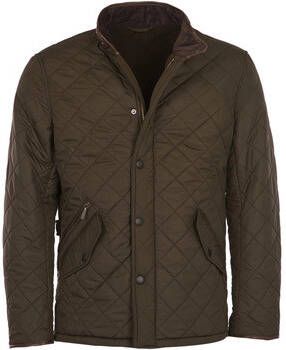 Barbour Trainingsjack Quilted Jas Powell Olijf