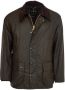 Barbour Mantel Classic Bedale Wax Jacket Olive - Thumbnail 1