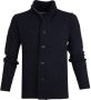 Barbour Sweater Cardigan Patch Navy - Thumbnail 1