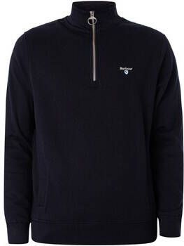 Barbour Sweater Rothley sweatshirt met halve rits