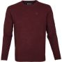 Barbour Tisbury Trui Wol Bordeaux Rood Heren - Thumbnail 1