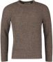 Barbour Sweater Trui Lamswol Knitted Bruin - Thumbnail 1