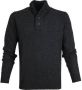 Barbour Sweater Trui Wol Patch Antraciet - Thumbnail 1