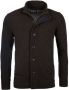 Barbour Sweater Zip Vest Lamswol Donkergroen - Thumbnail 1