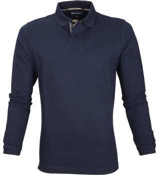 Barbour T-shirt Longsleeve Polo Navy