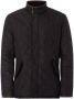 Barbour Trainingsjack Quilted Jas Powell Donkerblauw - Thumbnail 1