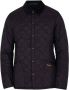Barbour Moderne gewatteerde jas met geribbelde kraag en drukknoopsluiting Blauw Heren - Thumbnail 2