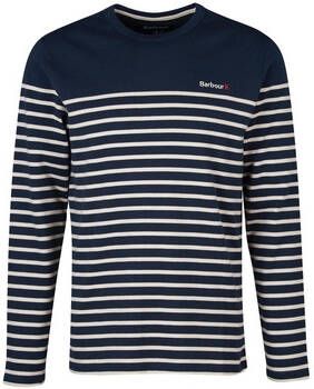 Barbour Trui Grindon Striped Long Sleeve Classic Navy