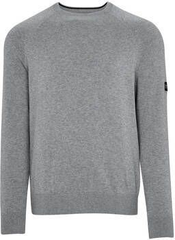 Barbour Trui INTERNATIONAL Cotton Crewneck Sweater Anthracite Marl